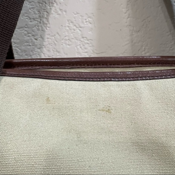 Eddie Bauer Cavas Tote Bag Large Carry On Bag 18W*20*H*6D Travel Airport Laptop - Picture 3 of 13